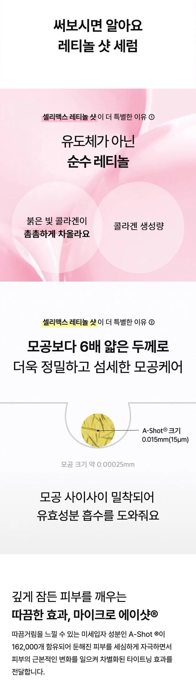CELIMAX The Vita-A Retinol Shot Tightening Serum 30ml Detail