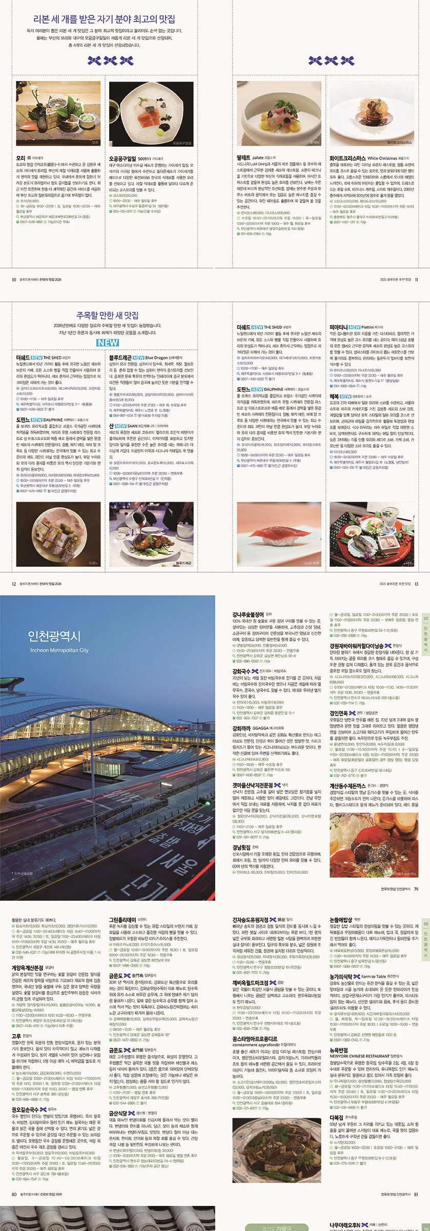 Blue Ribbon Survey Korea’s Best Restaurants 2026 Detail