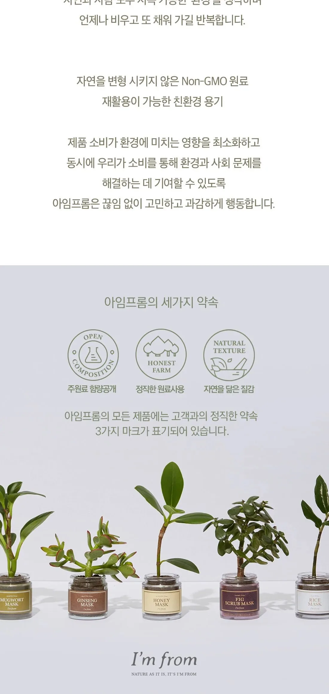 IM FROM Rice Cream 50 g Detail