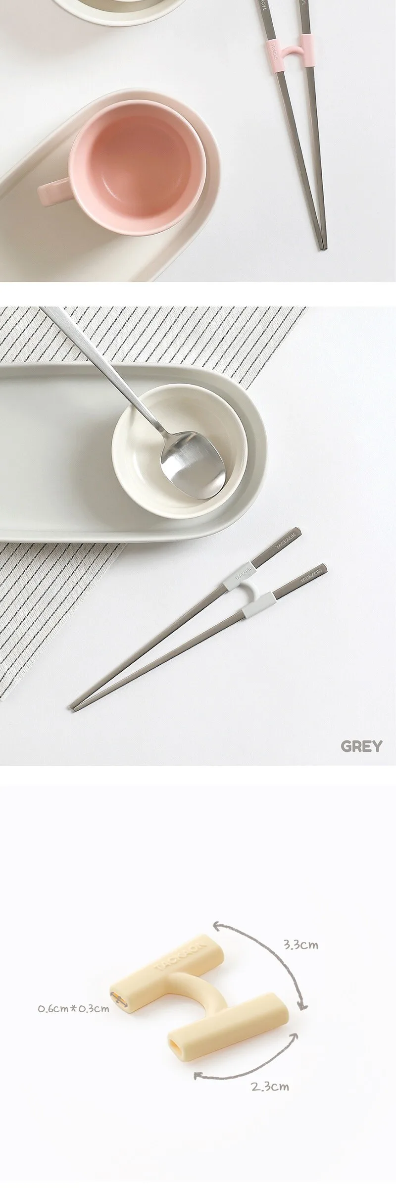 Takgaon Kids Spoon and Chopsticks Set Detail