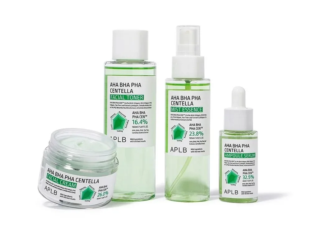 APLB AHA BHA PHA Centella Ampoule Serum 40ml Detail