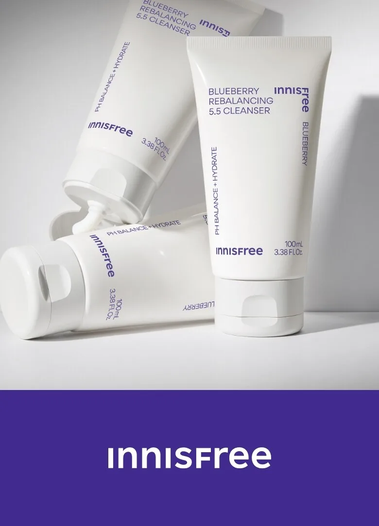 innisfree Blueberry Rebalancing 5.5 Cleanser 100ml Detail