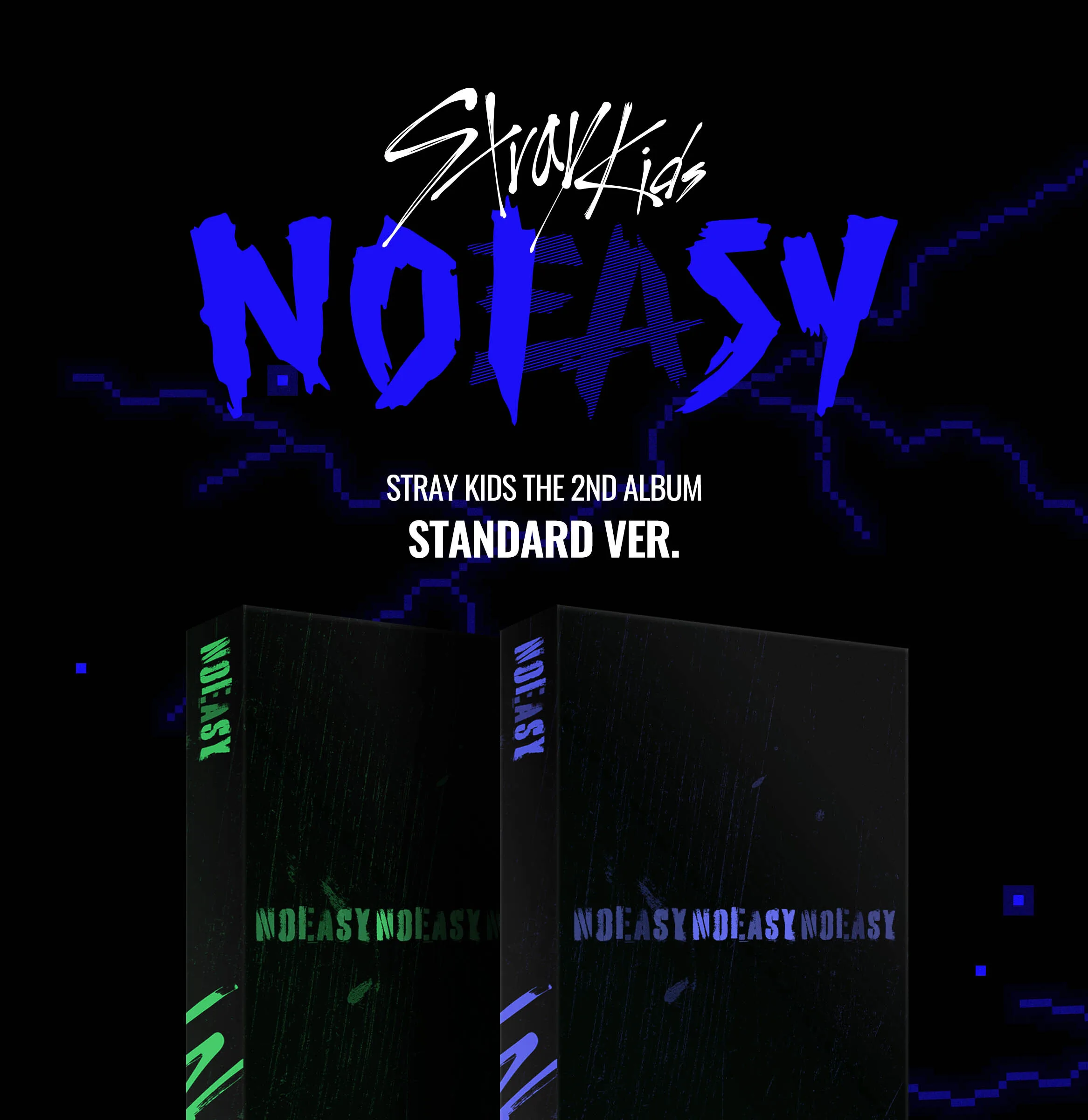 Stray Kids – NOEASY 2nd Full Album (Regular Edition, Random Version) – Stray Kids Official Album Detail
