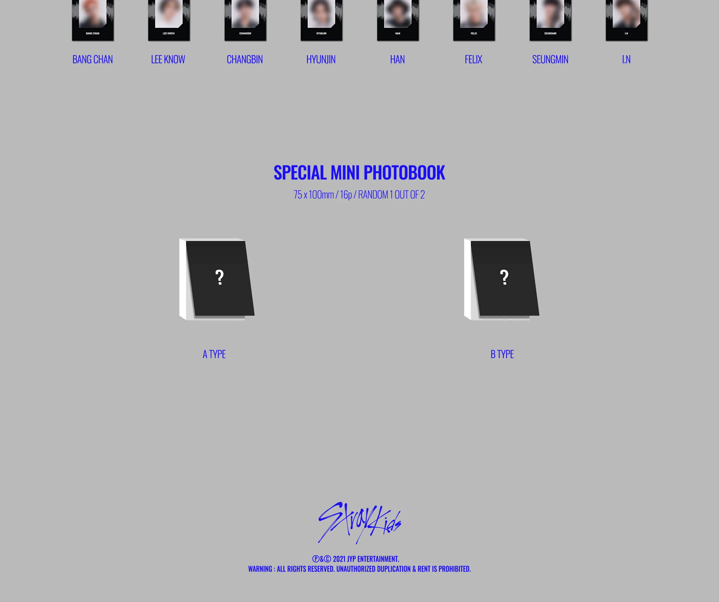 Stray Kids – NOEASY 2nd Full Album (Regular Edition, Random Version) – Stray Kids Official Album Detail