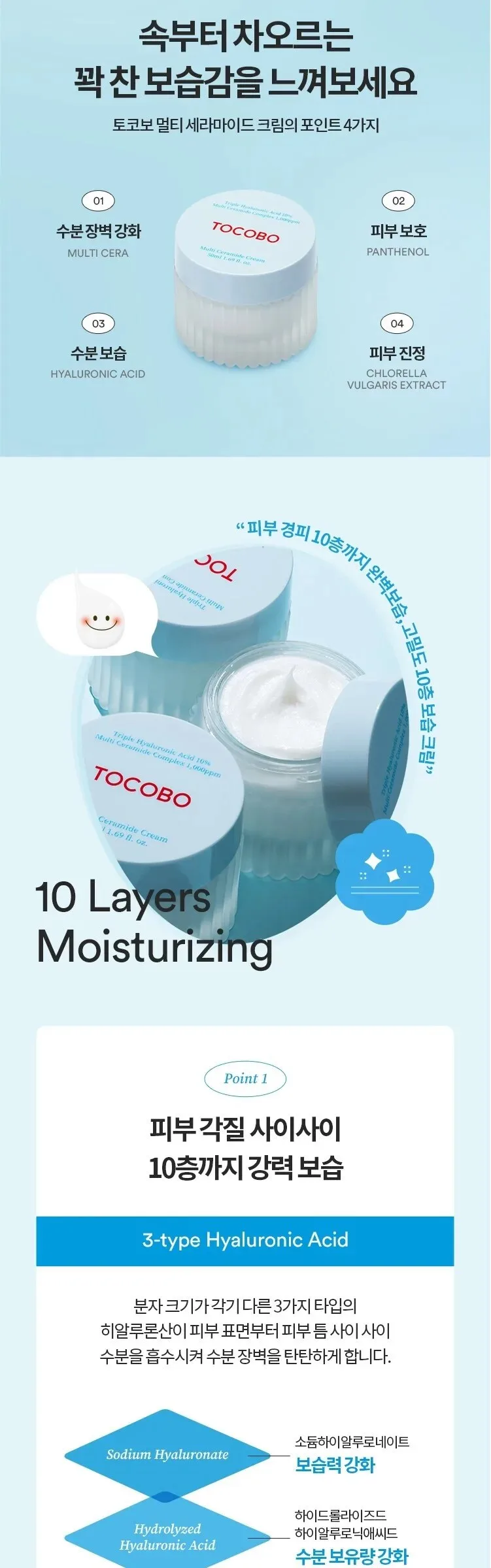 TOCOBO Multi Ceramide Cream 50ml Detail