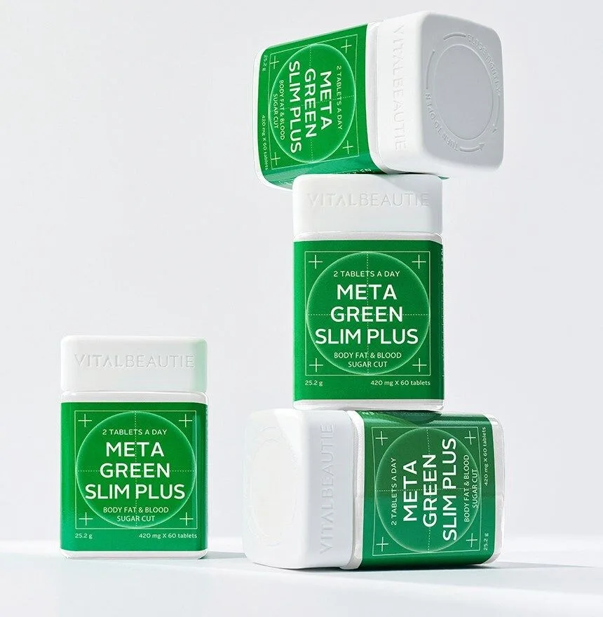 VITALBEAUTIE Metagreen Slim Plus 25.2g 60tablets Detail