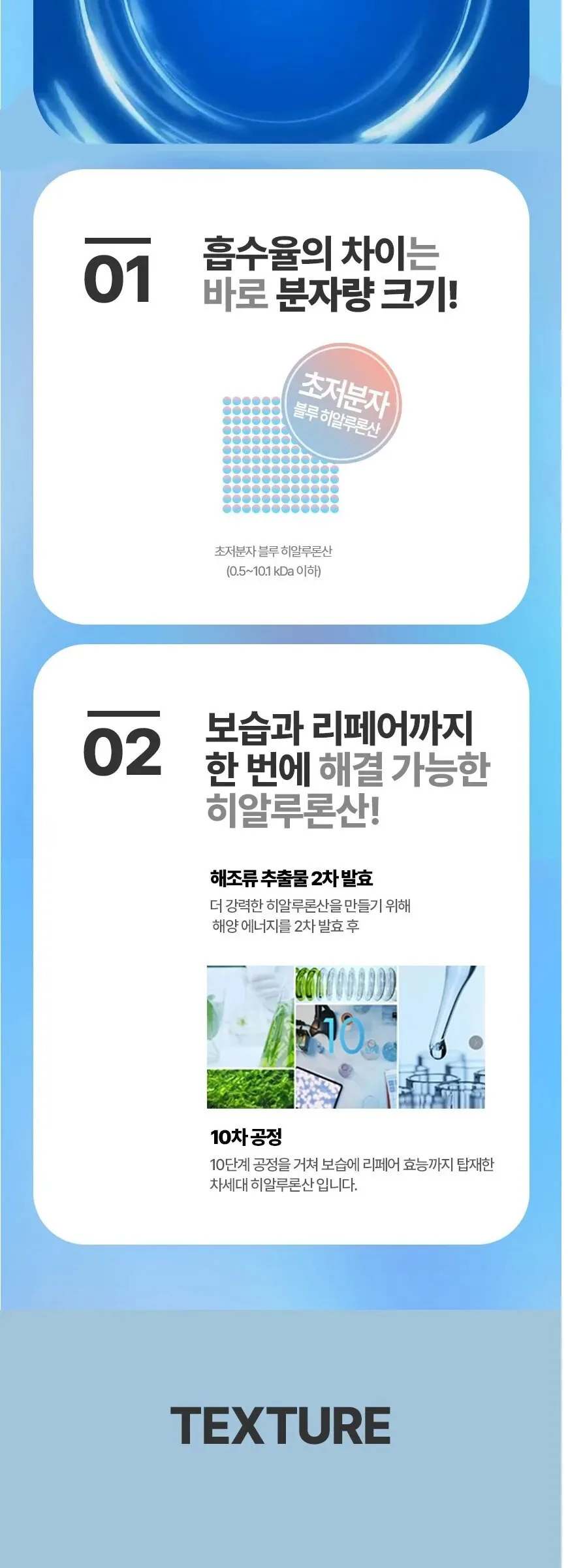 LANEIGE Water Bank Blue Hyaluronic Cleansing Foam 150g Detail