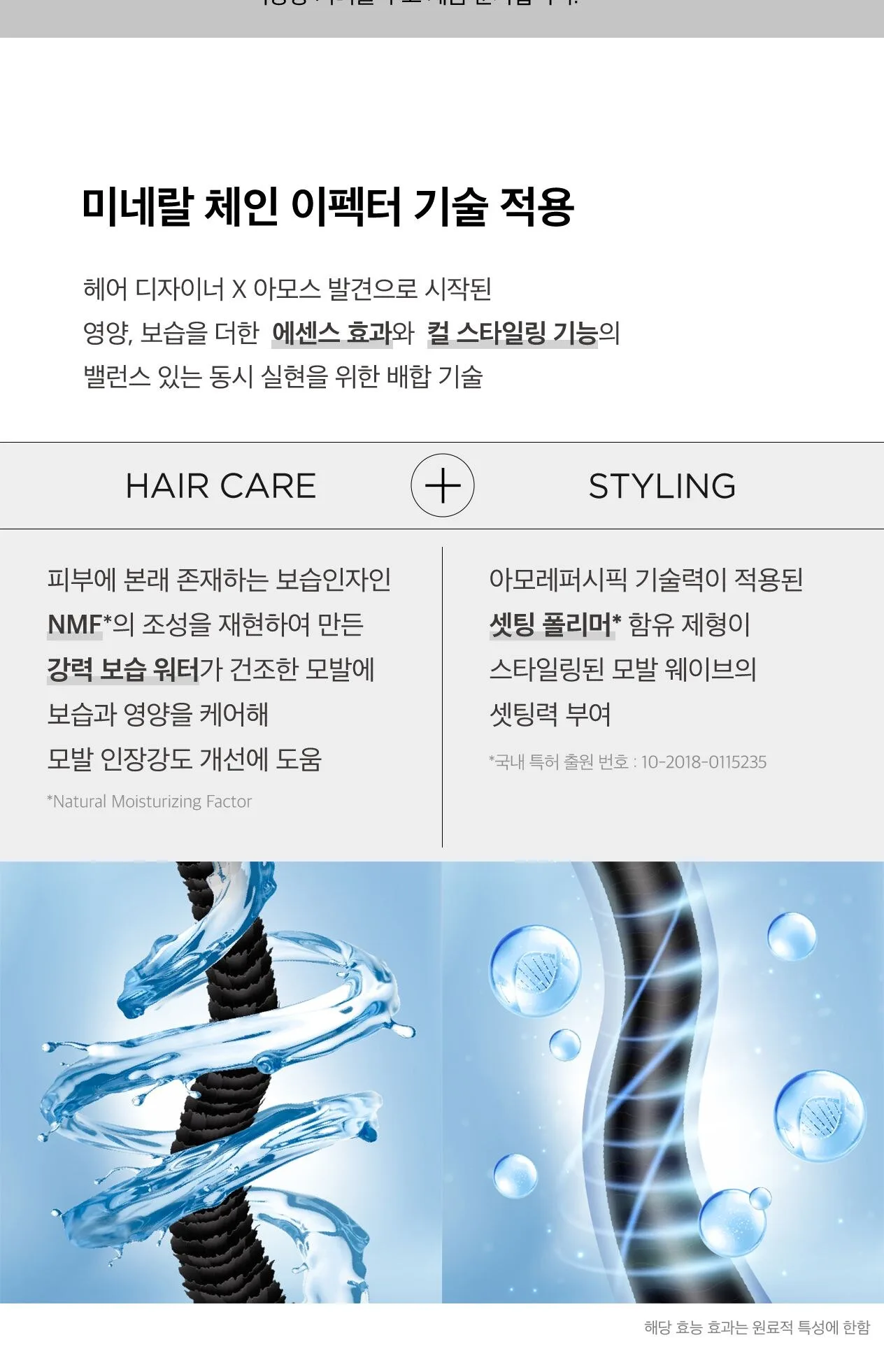 amos Curling Fixer 140ml Detail