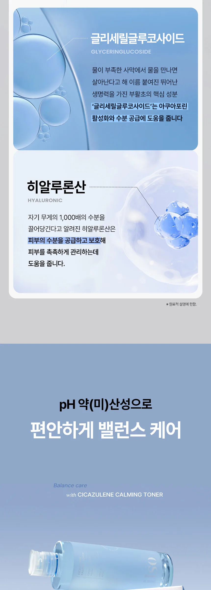 ILSO Cicazulene Calming Toner 300ml Detail