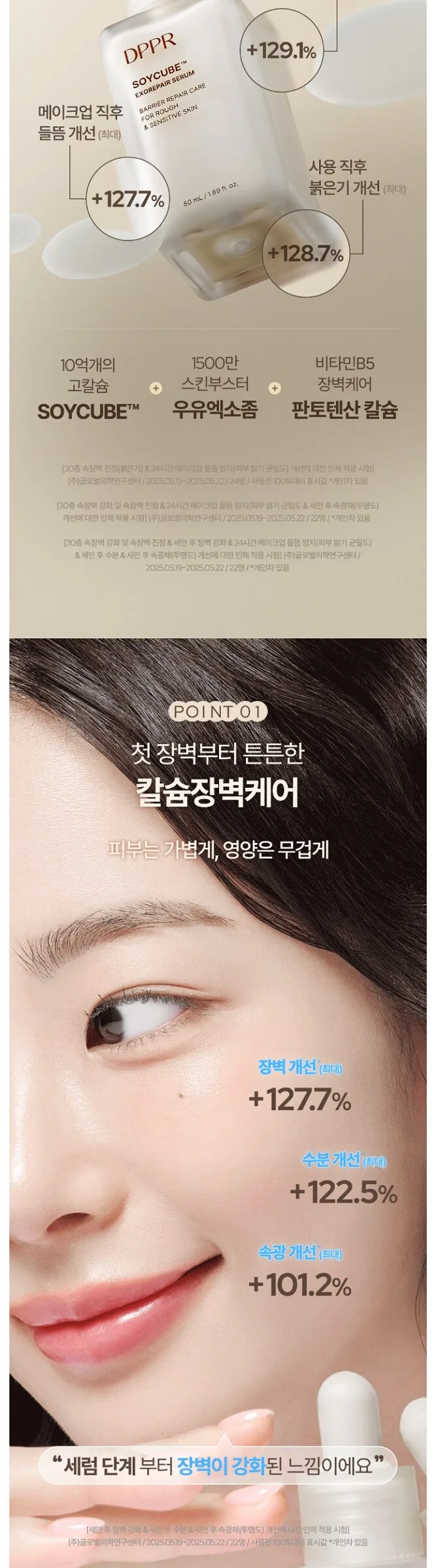 DPPR Soycube Exorepair Serum 50ml Detail