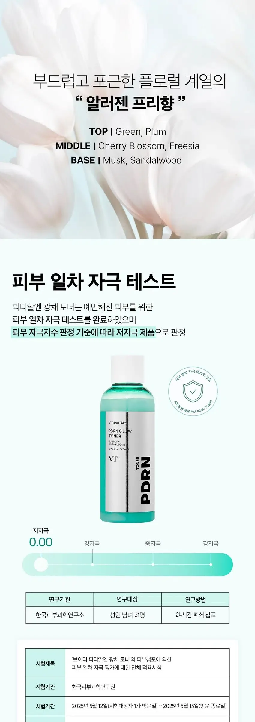 VT PDRN Radiance Toner 200 ml – Quick Moisture Recharge Detail