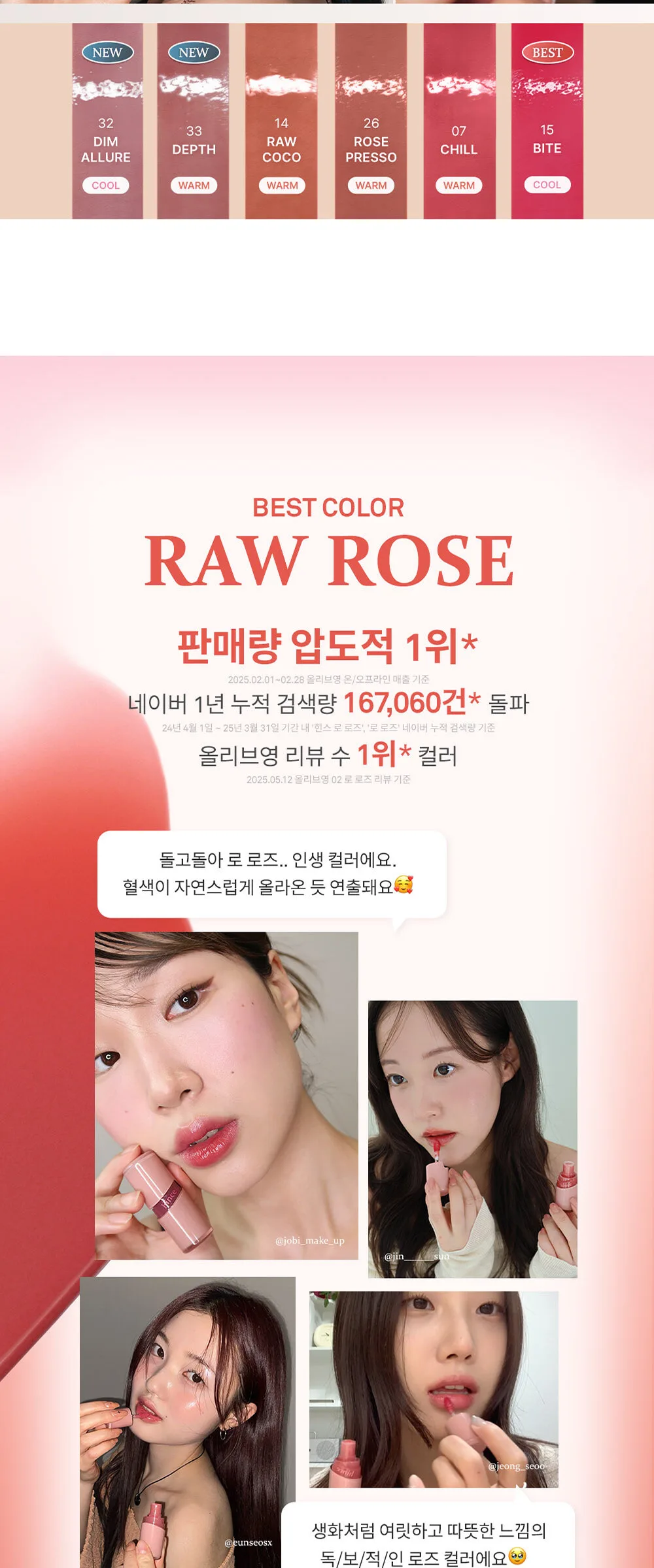 hince Raw Glow Gel Tint 4ml Detail