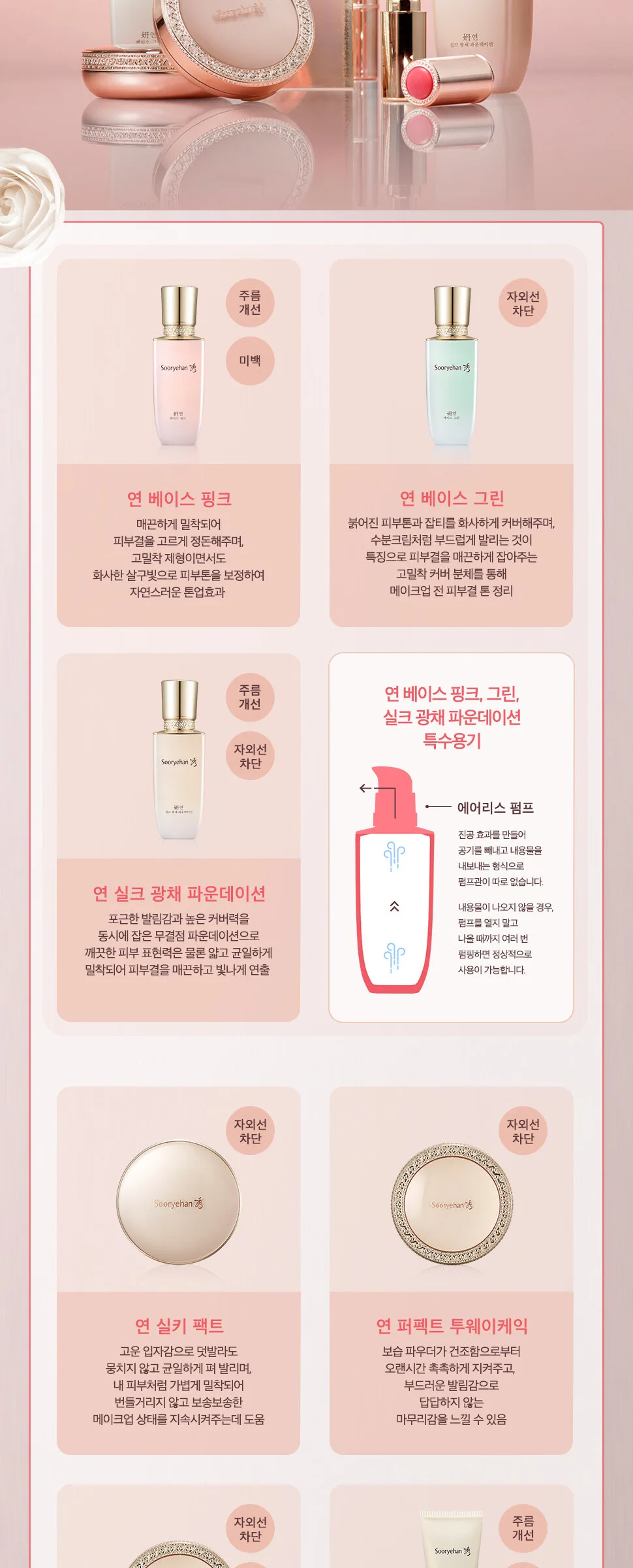 SOORYEHAN Yeon Silk Glow Foundation 35ml Shade #21 Detail