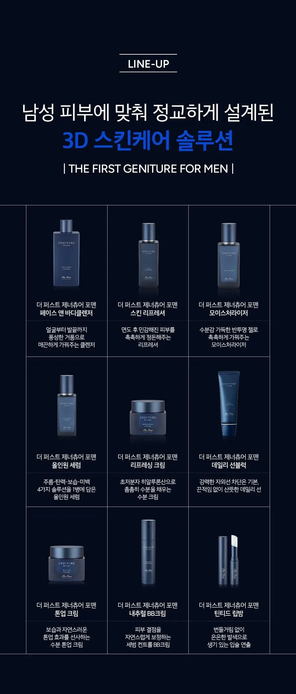 O HUI The First Geniture for Men Skin Refresher 150 ml Detail