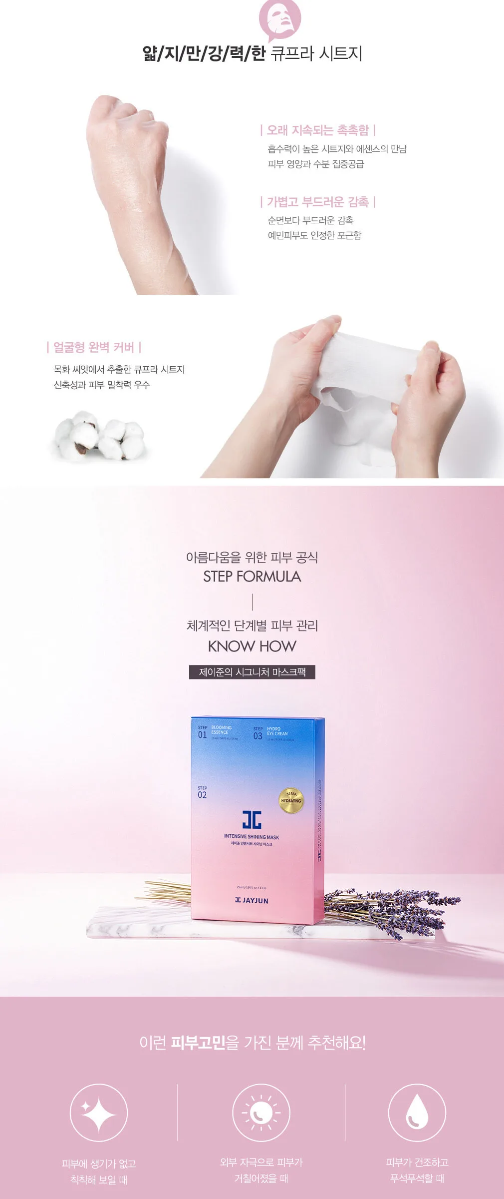 JAYJUN Intensive Shining Mask 25 ml x 10ea Detail