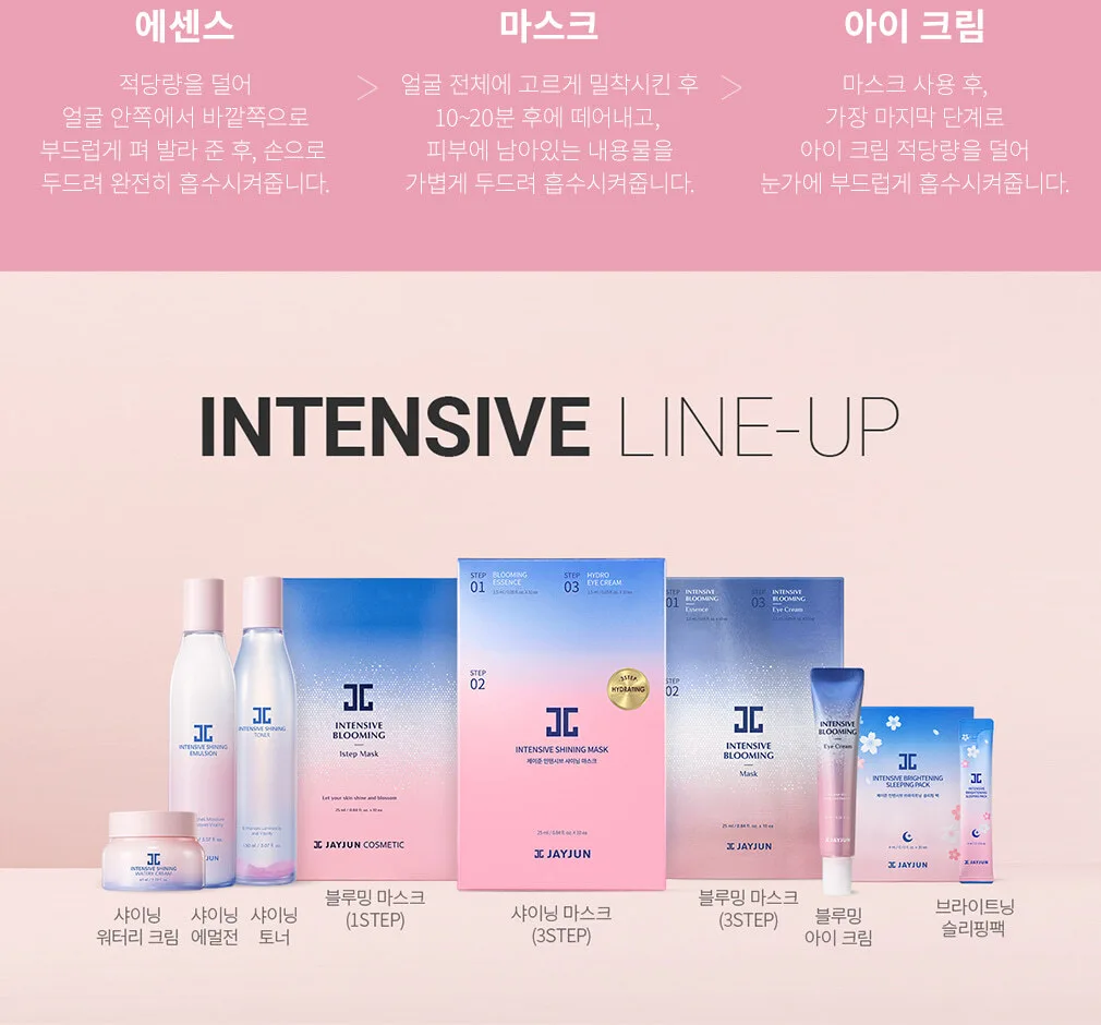 JAYJUN Intensive Shining Mask 25 ml x 10ea Detail