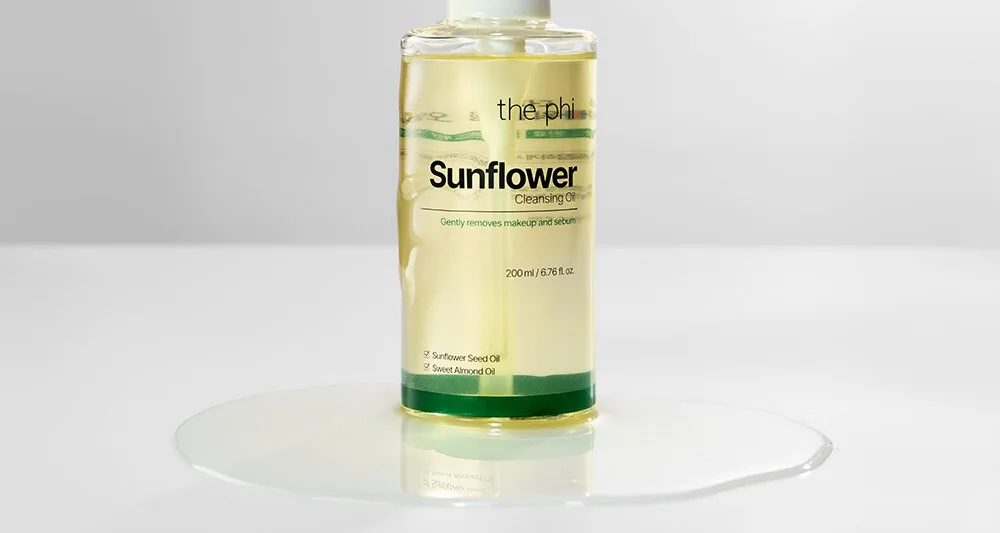 the phi Sunflower Cleansing Oil 200ml Detail