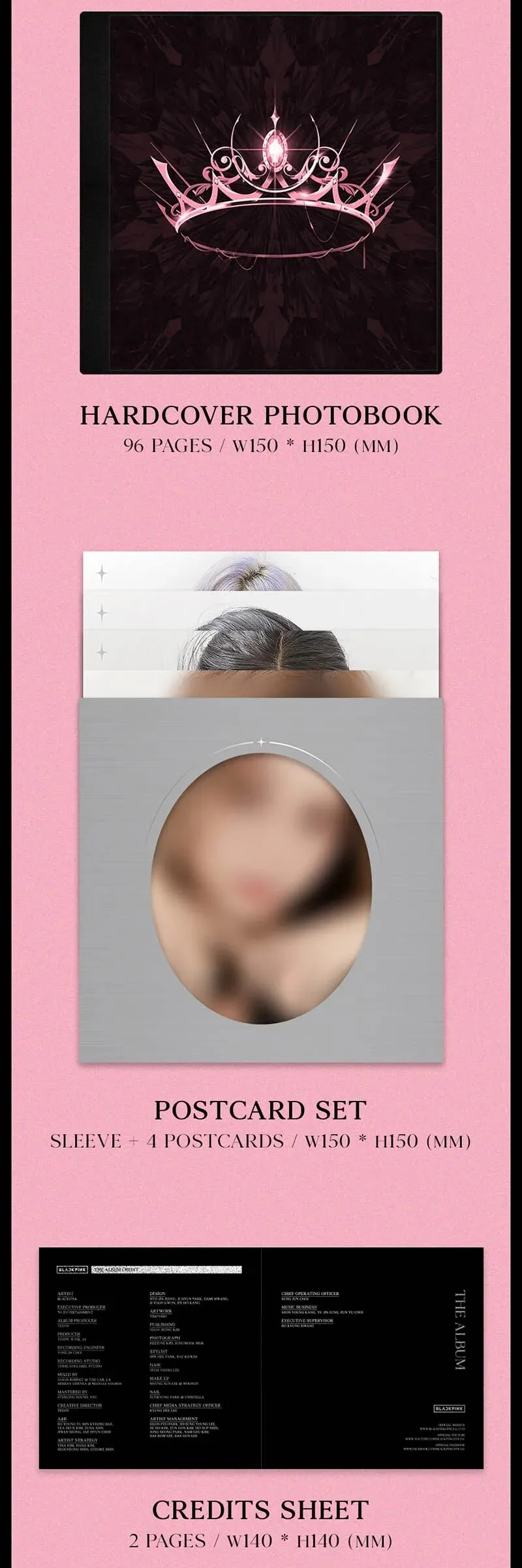 BLACKPINK – THE ALBUM (1st Full Album) Version 2 – BLACKPINK Official Detail