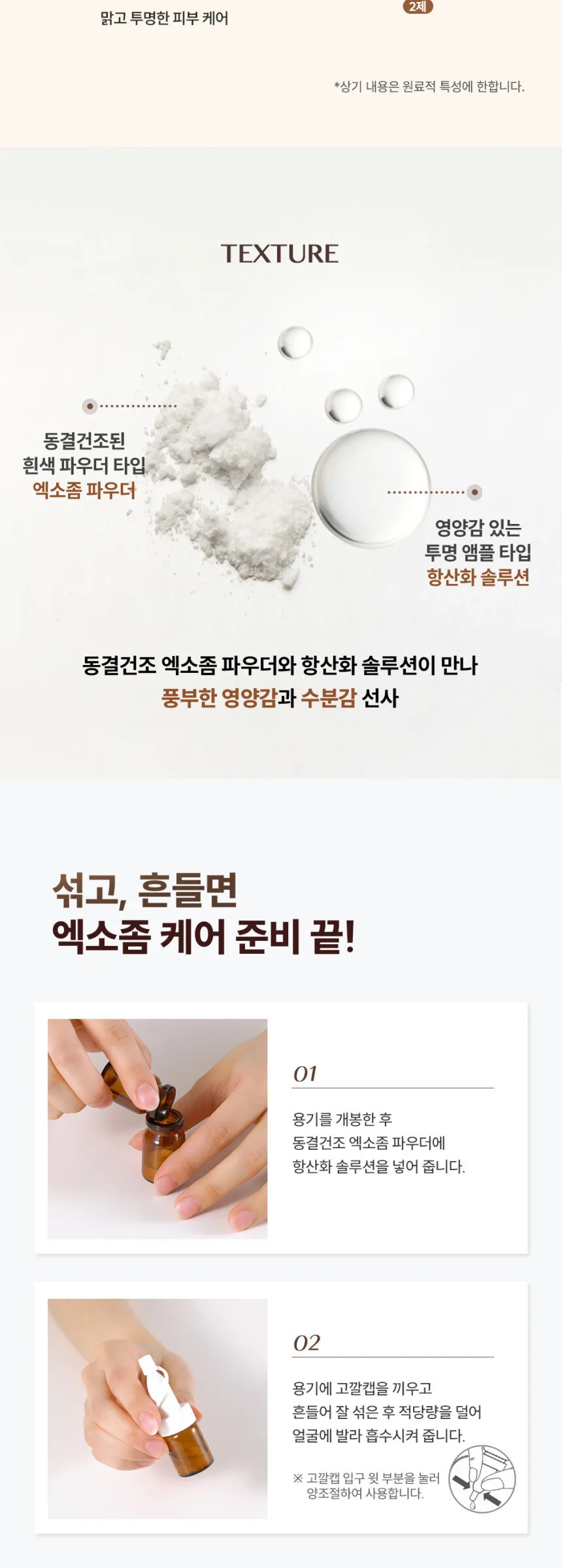 GD11 Premium RX Cell Treatment Program (2ml+5ml)*3ea Detail