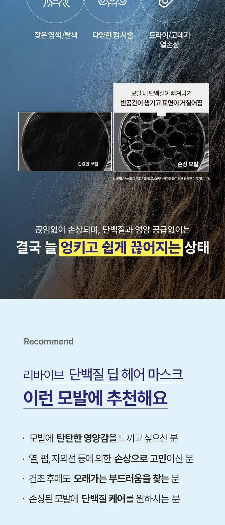 Healing Bird Revive Protein Deep Hair Mask 340g Detail