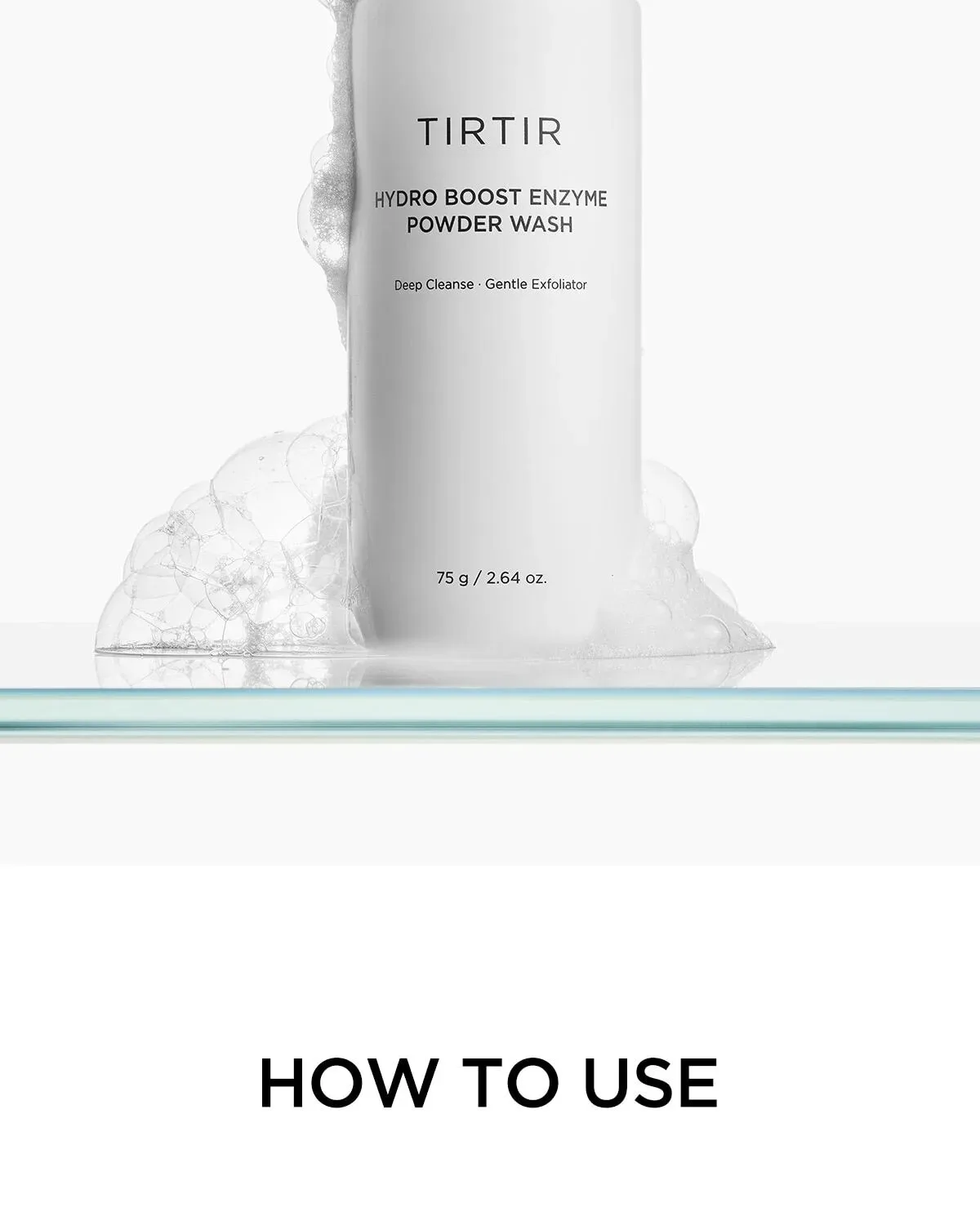 TIRTIR Hydro Boost Enzyme Powder Wash 75g Detail