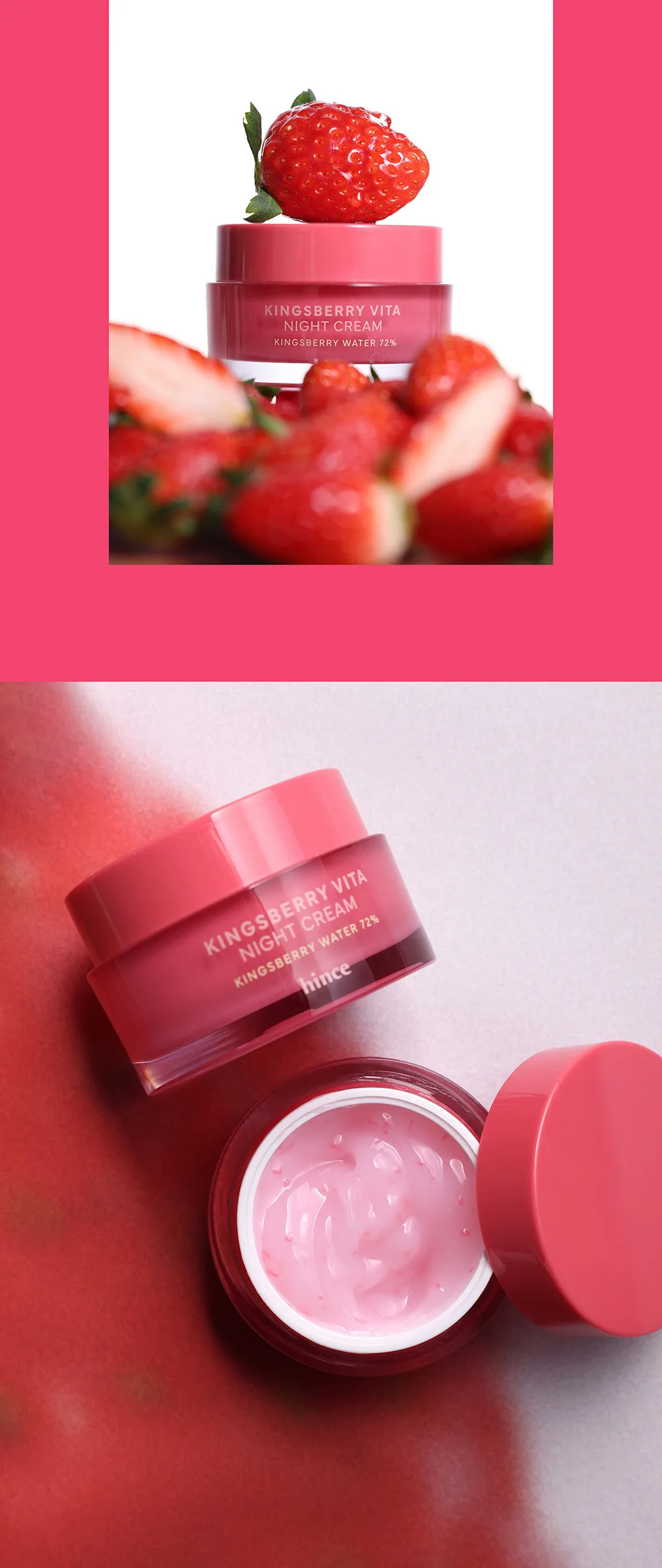 HINCE Kingsberry Vita Night Cream 50ml Detail