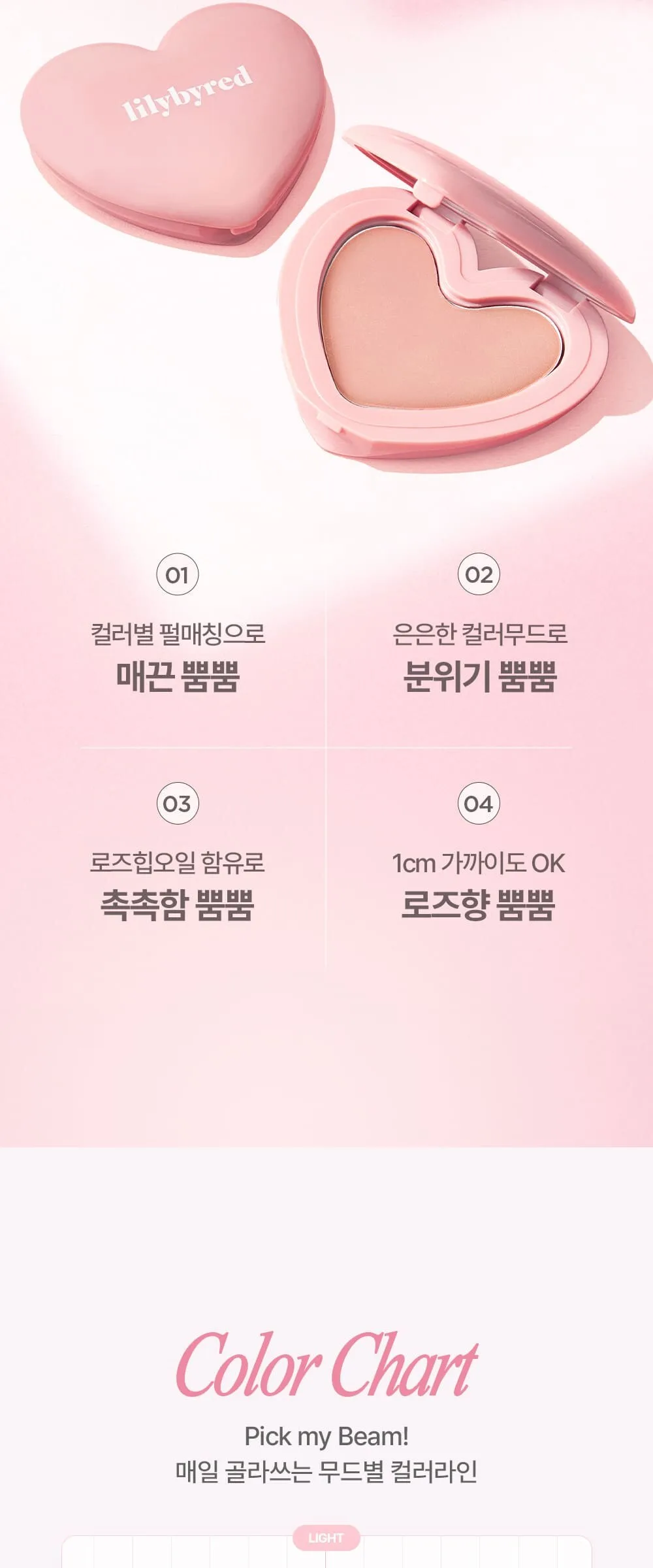 lilybyred LUV Beam Cheek 4.7g Detail
