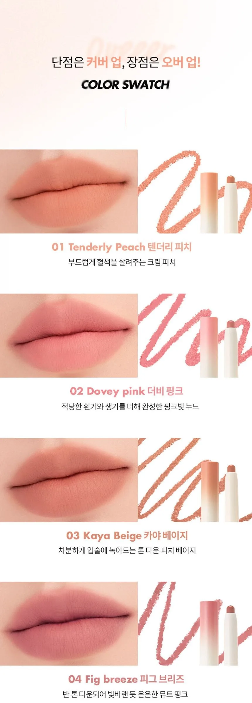 Rom&nd Lip Mate Pencil 0.5g Detail