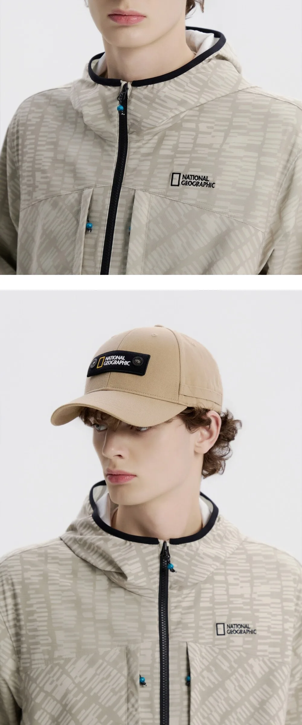 National Geographic N265AHA560 Engineered Ball Cap Detail