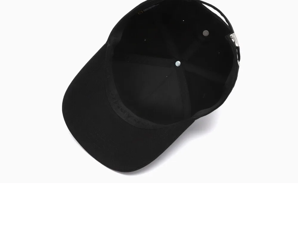 National Geographic N265AHA560 Engineered Ball Cap Detail