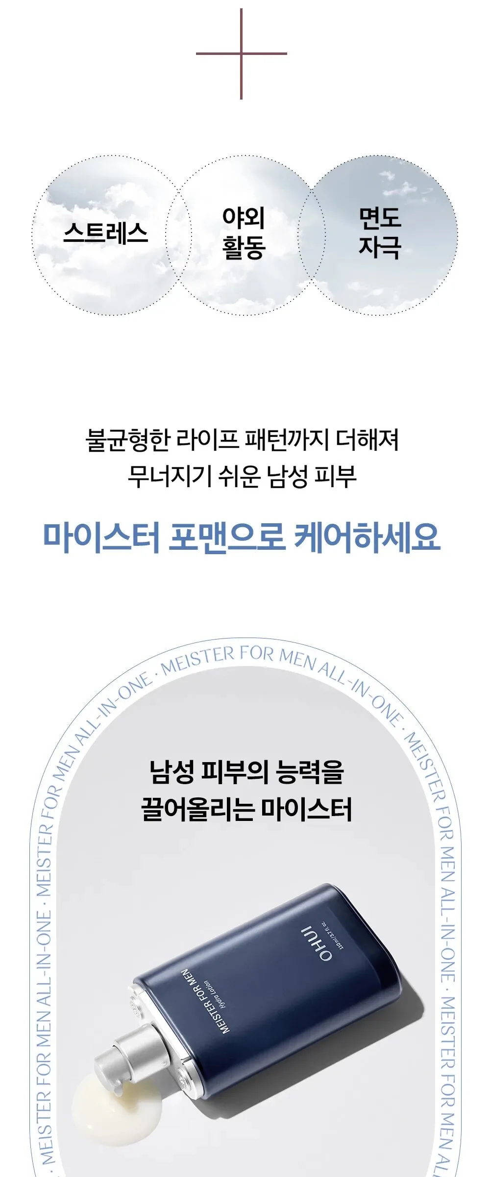 O HUI Meister For Men Hydra Lotion 110ml Detail