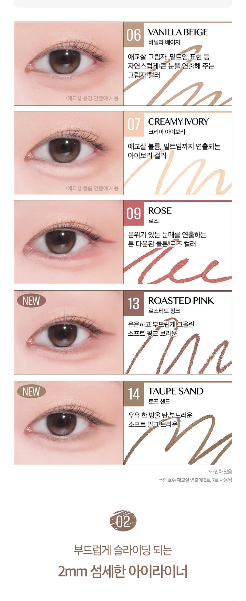 CLIO Sharp So Simple Waterproof Pencil Liner 0.14g Detail