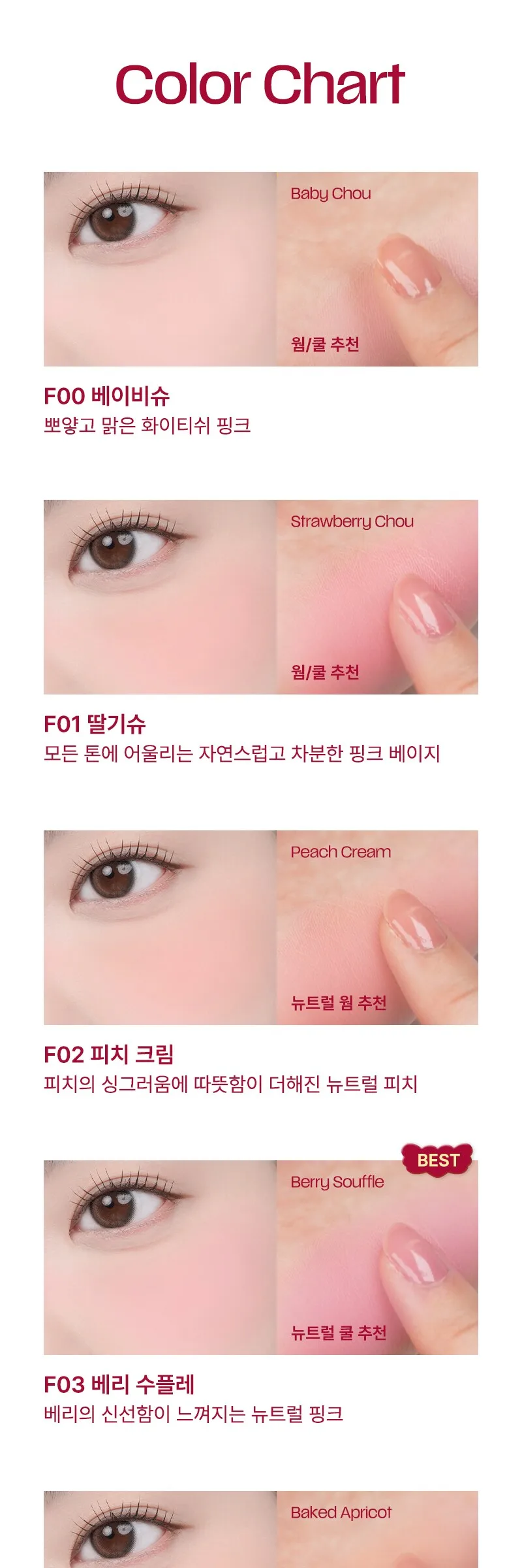 TIP TOE Blurry Puree Blusher 4.5g Detail
