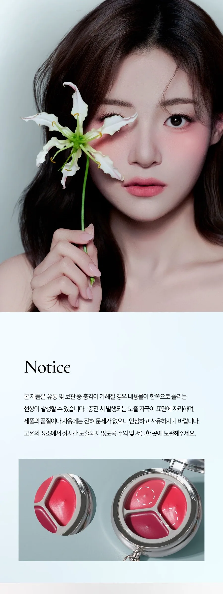 DINTO  Alice Collection Time to Kiss & Blush 4.5g Detail