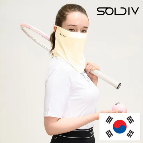 Soldiv Korean UV Protection Cool Sports Golf Mask - Image 2