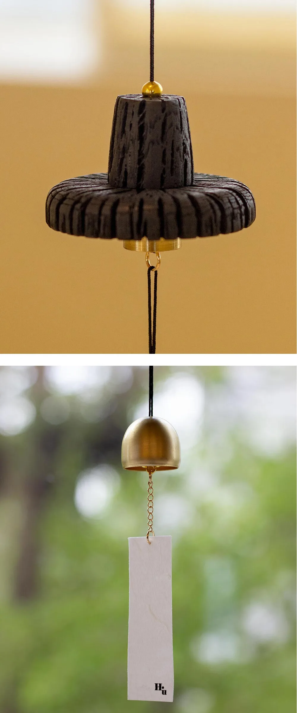 “Hello, there” Gat Wind Chime Detail