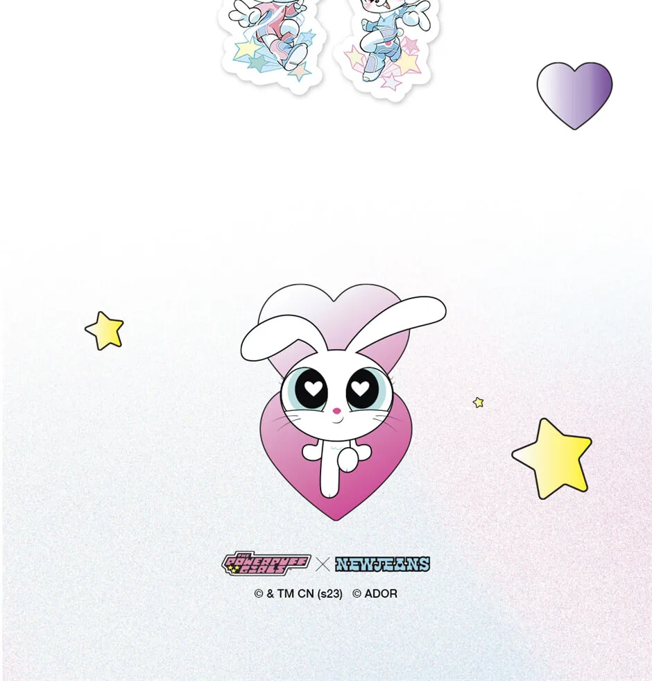 NEWJEANS 2nd EP ‘Get Up’ THE POWERPUFF GIRLS X NJ Box ver. (Random) Detail