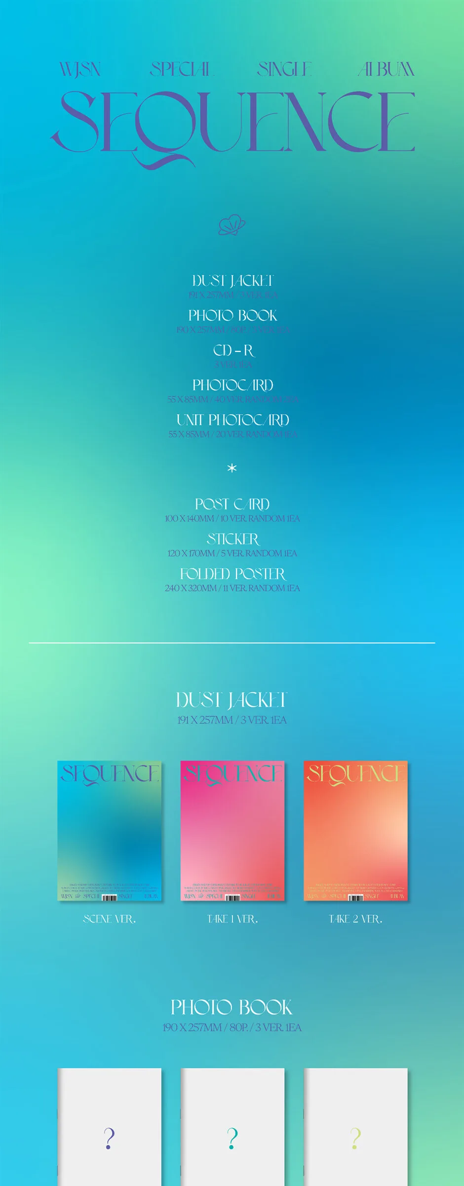 WJSN – Special Single Album: Sequence (Random) Detail