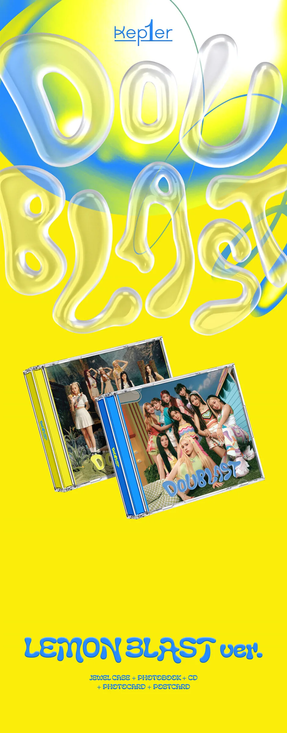 KEP1ER – 2nd Mini Album: DOUBLAST (Jewel Ver.) Detail