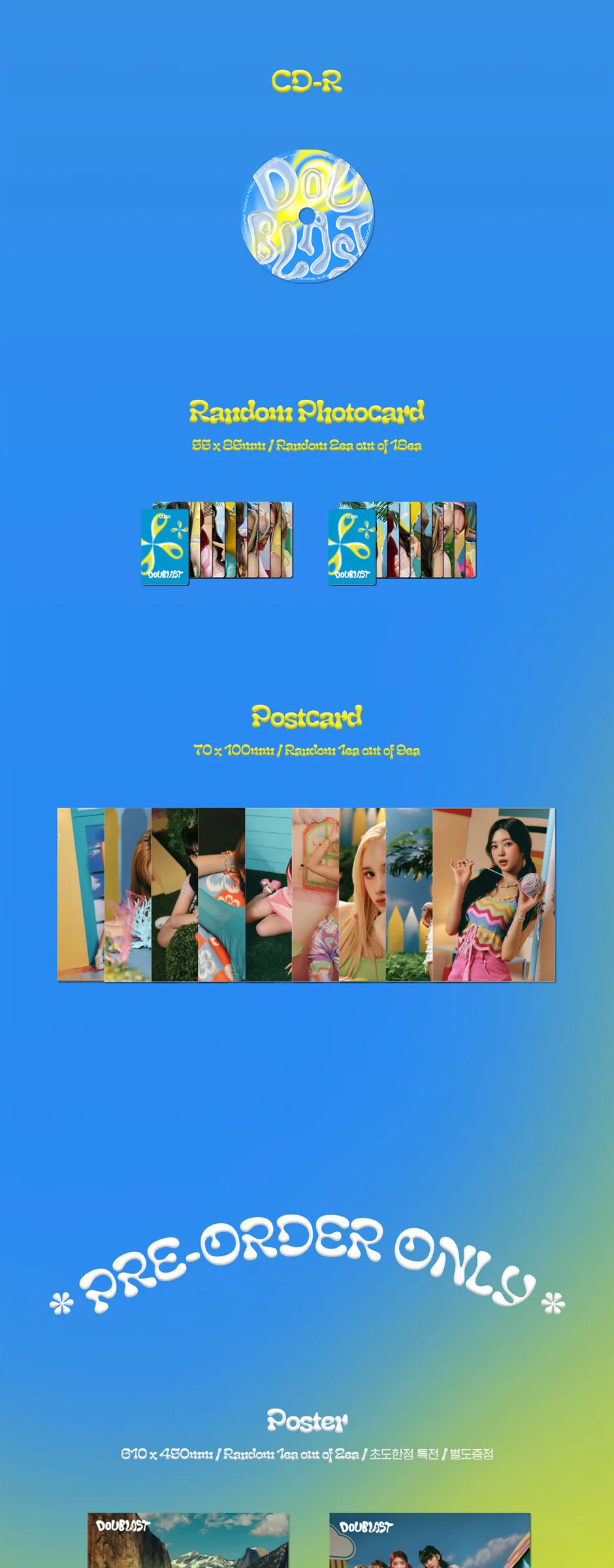 KEP1ER – 2nd Mini Album: DOUBLAST (Jewel Ver.) Detail