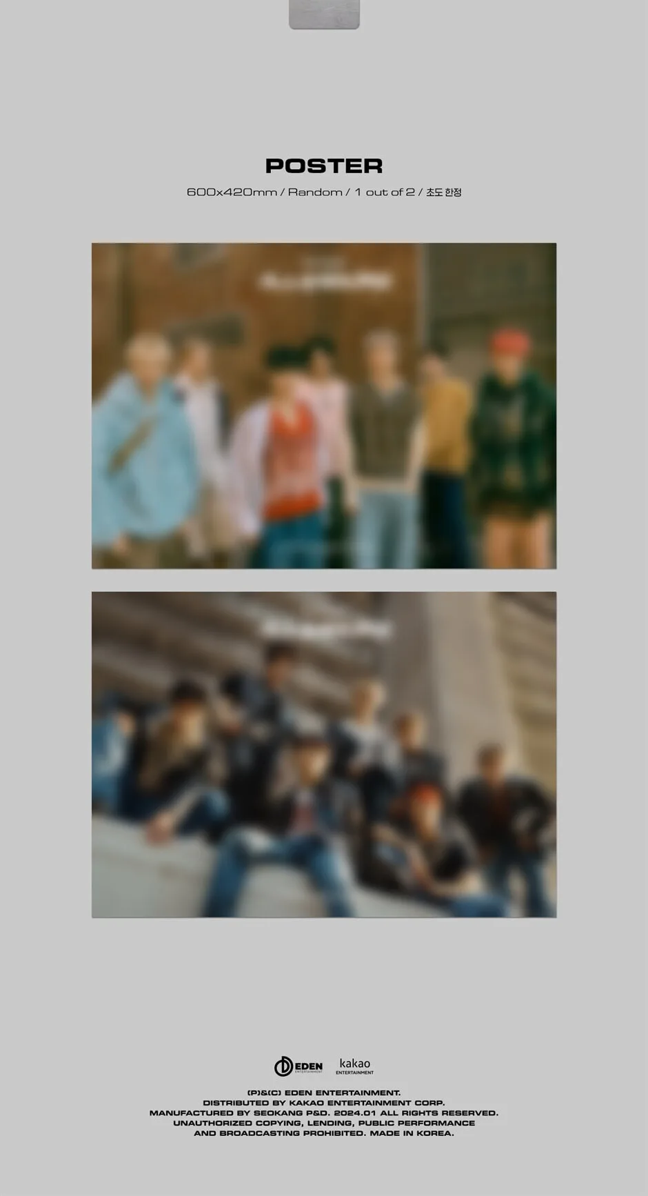 ALL(H)OURS – 1st Mini Album ALL OURS (Random) Detail