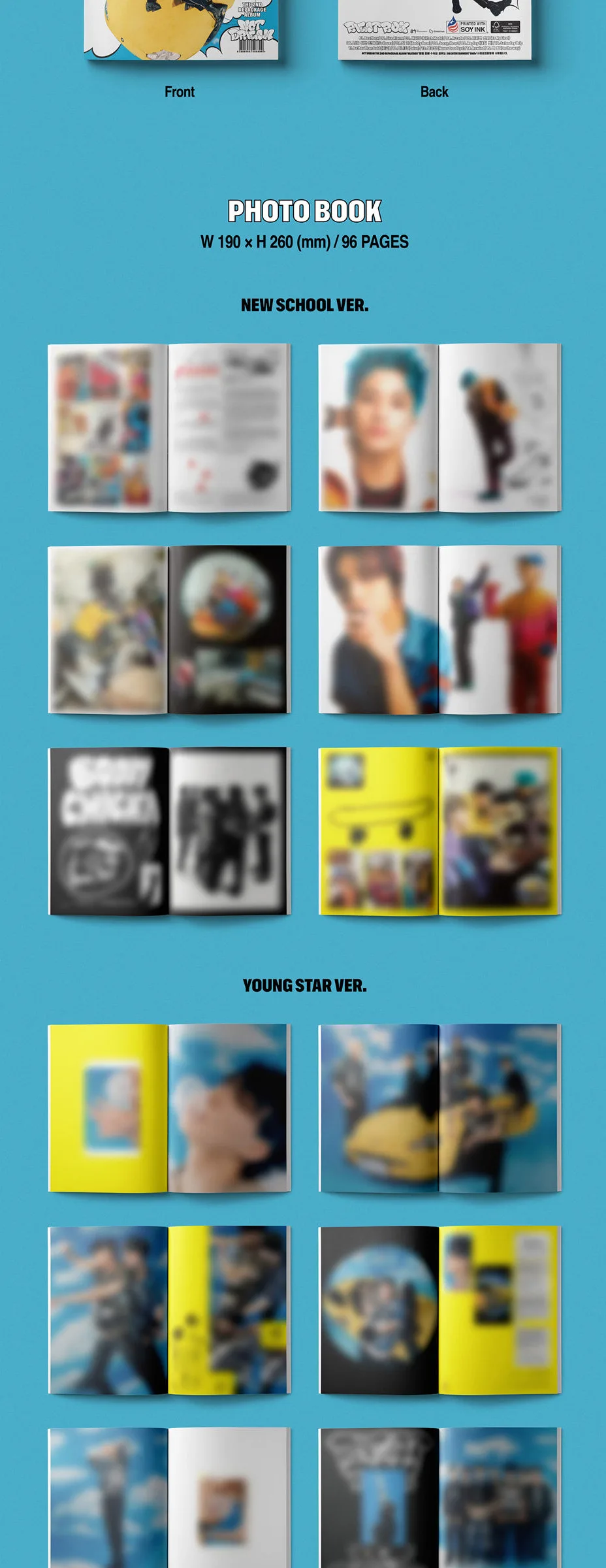 NCT DREAM – 2nd Full Album Repackage : Beatbox (Photobook Ver.) (Random) Detail
