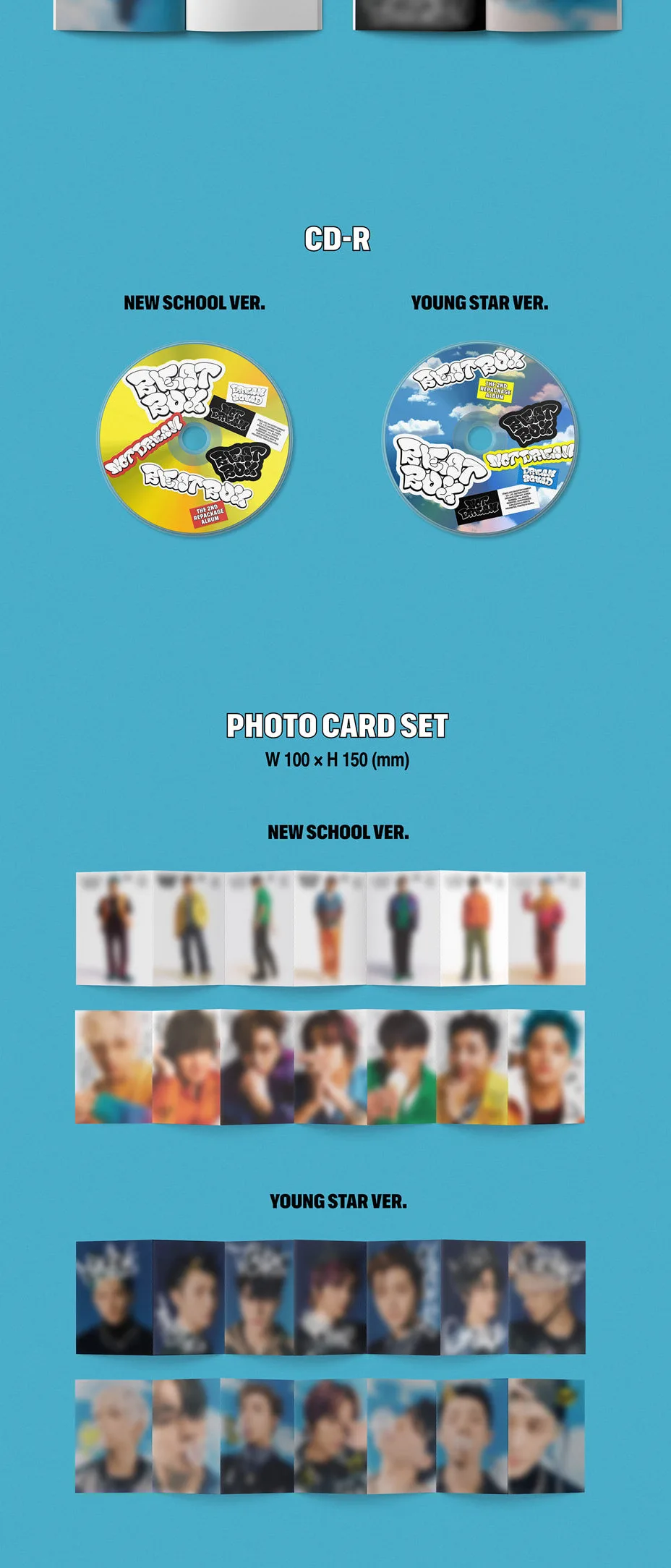 NCT DREAM – 2nd Full Album Repackage : Beatbox (Photobook Ver.) (Random) Detail