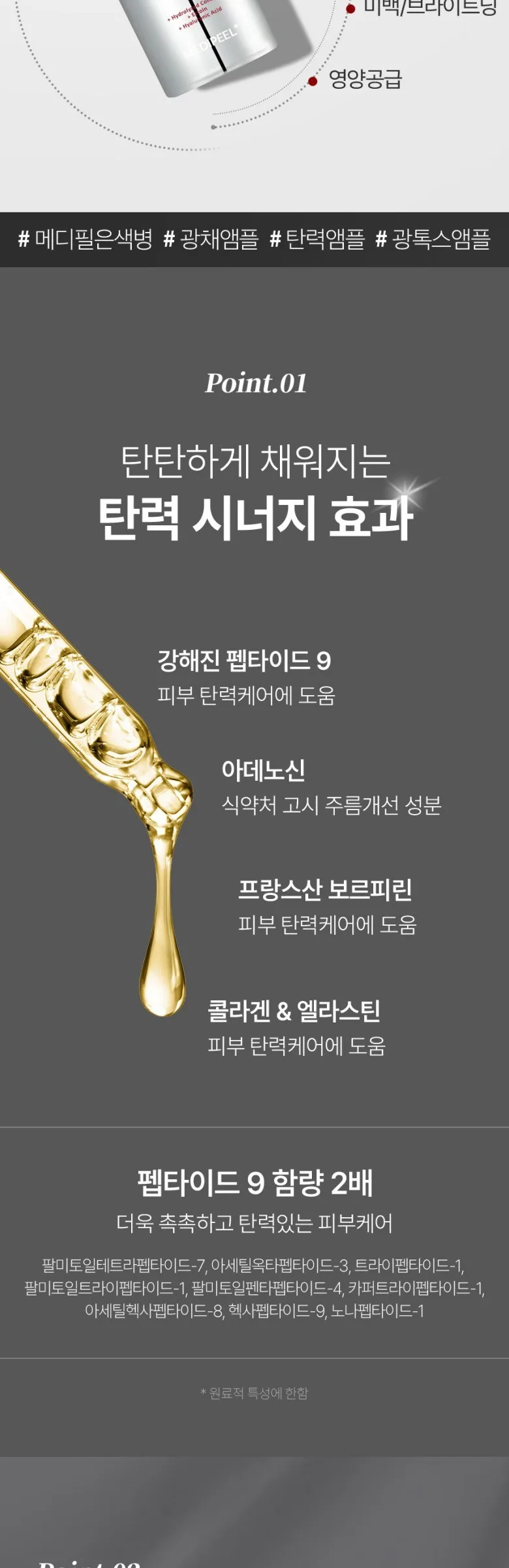 MEDIPEEL Peptide 9 Volume Bio Tox Ampoule Pro 100ml Detail