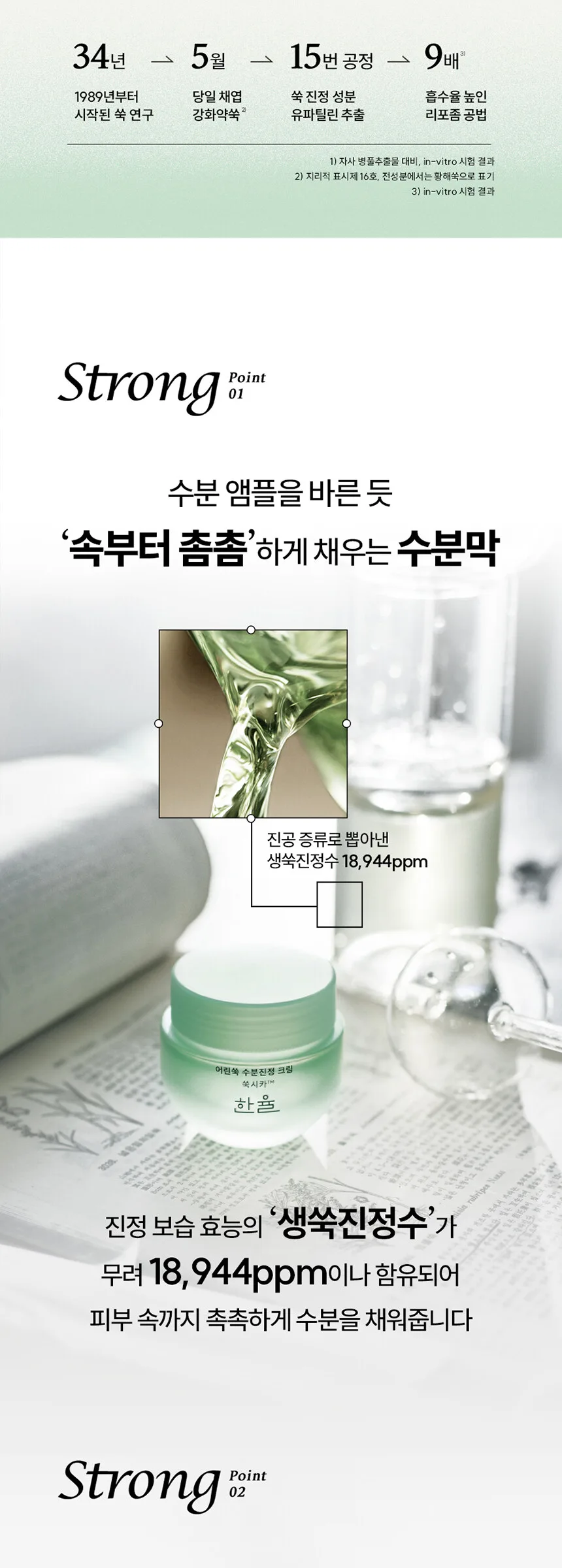 HANYUL Pure Artemisia Calming pH-Balancing Fluid 125ml Detail