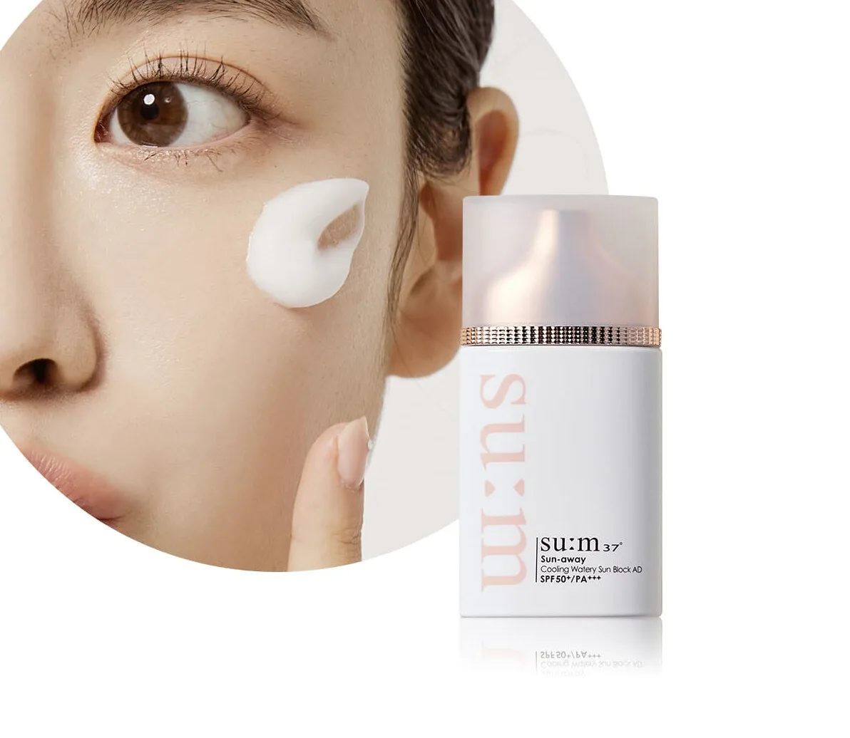 SU:M37 Sun-Away Cooling Watery Sunblock AD 50ml Detail