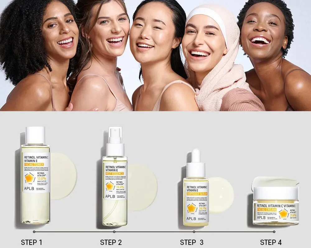 APLB Retinol Vitamin C Vitamin E Facial Toner 160ml Detail