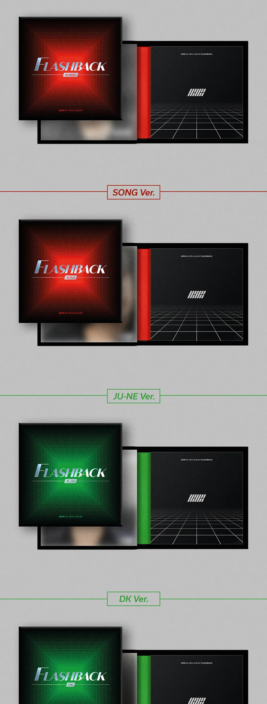 iKON Mini 4th FLASHBACK [DIGIPACK ver.][JAY ver.] Detail