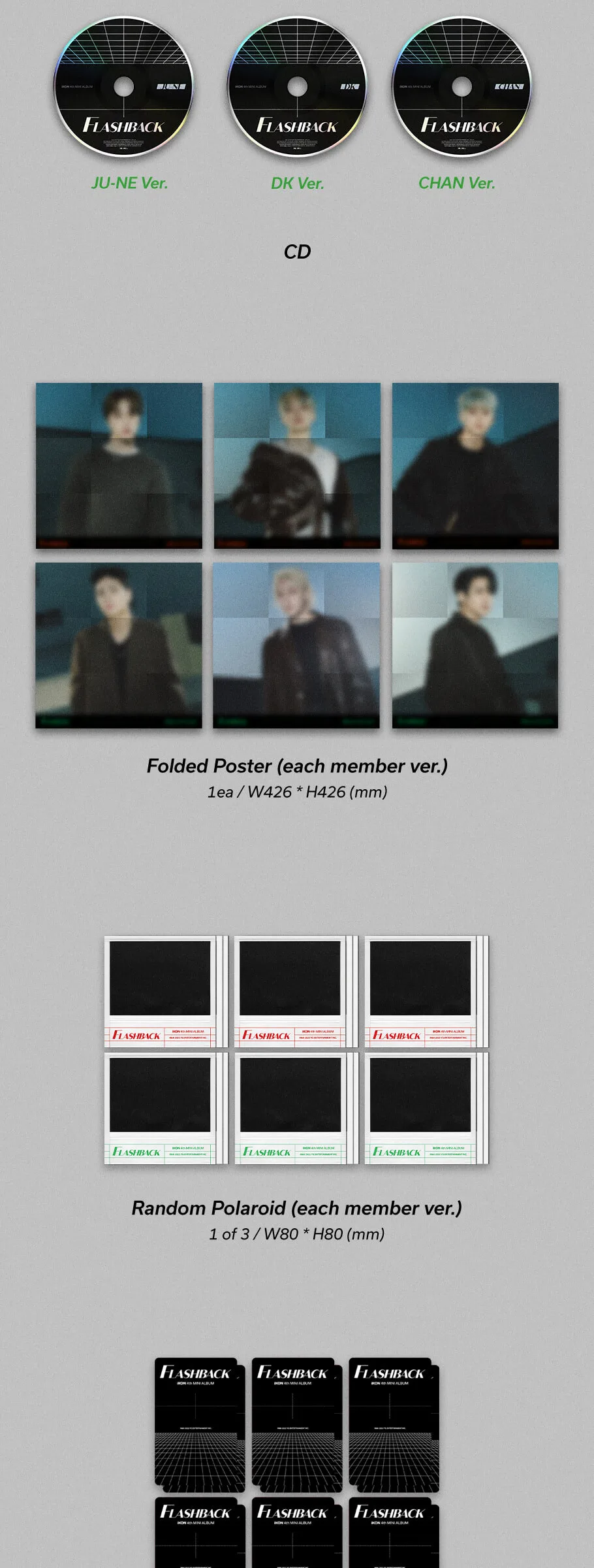 iKON Mini 4th FLASHBACK [DIGIPACK ver.][JAY ver.] Detail
