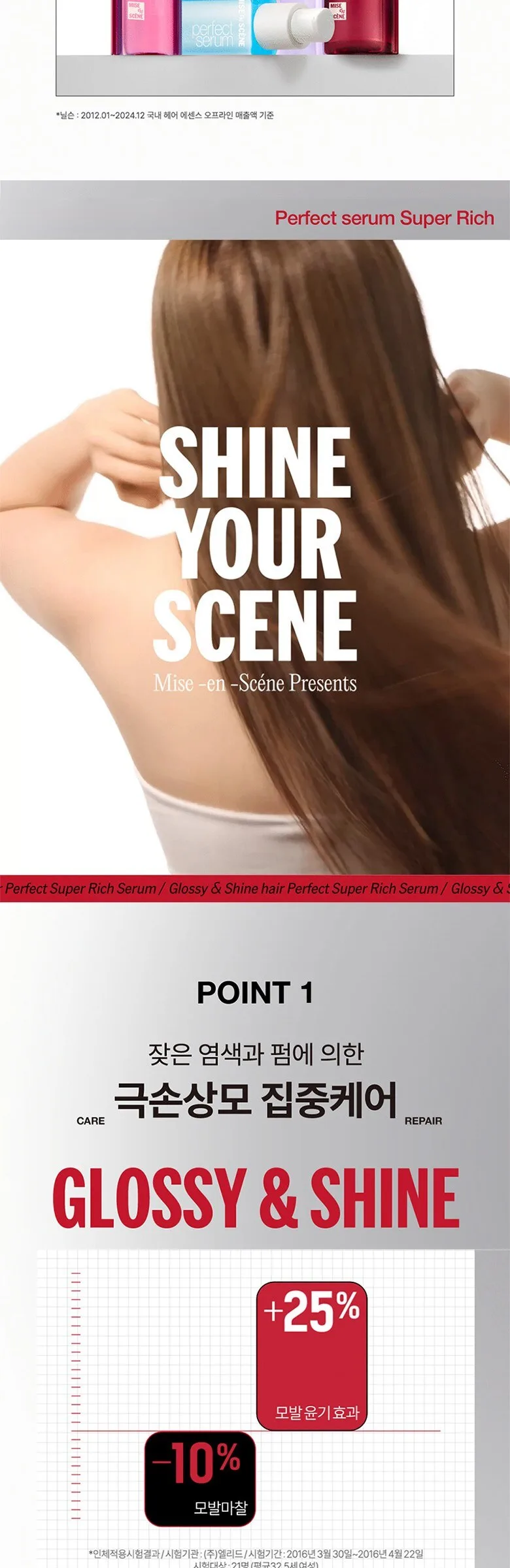 mise en scène Perfect Serum Super Rich 80ml Detail